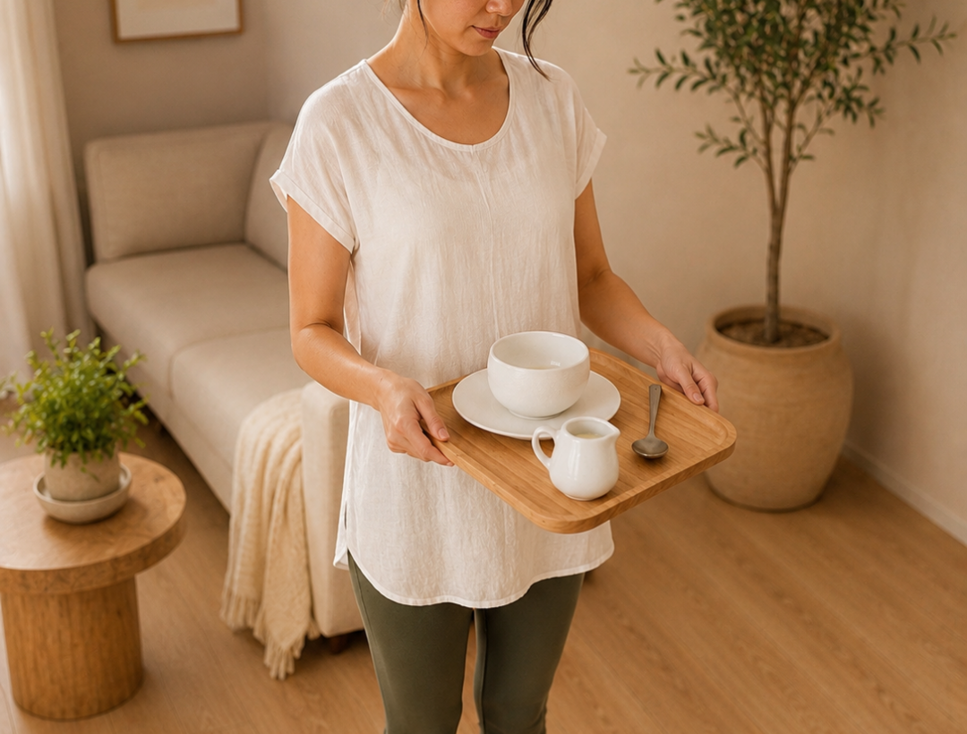 White Oak Utility Tray